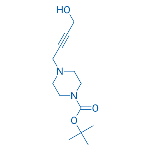 tert-Butyl 4-(4-hydroxybut-2-yn-1-yl)piperazine-1-carboxylate 1g