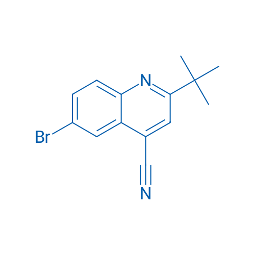 6-Bromo-2-(tert-butyl)quinoline-4-carbonitrile 1g
