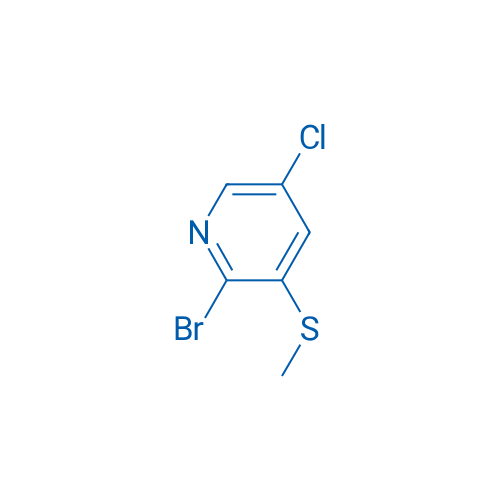 2-Bromo-5-chloro-3-(methylthio)pyridine 1g