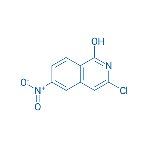 3-Chloro-6-nitroisoquinolin-1-ol 100mg