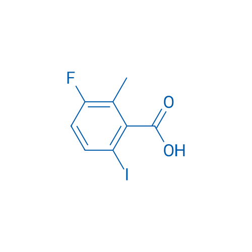3-Fluoro-6-iodo-2-methylbenzoic acid 1g