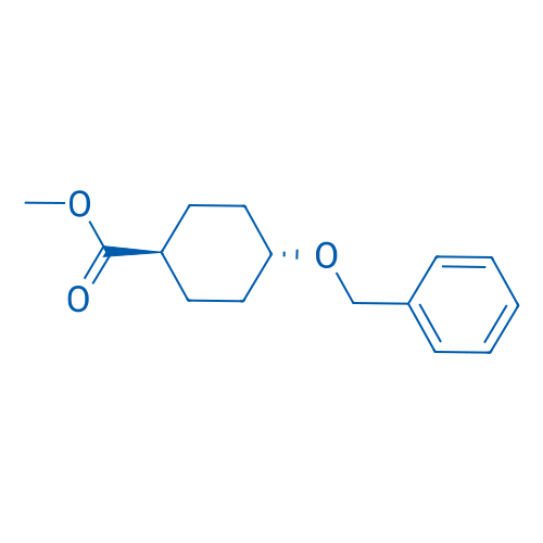 trans-Methyl 4-(benzyloxy)cyclohexanecarboxylate 250mg