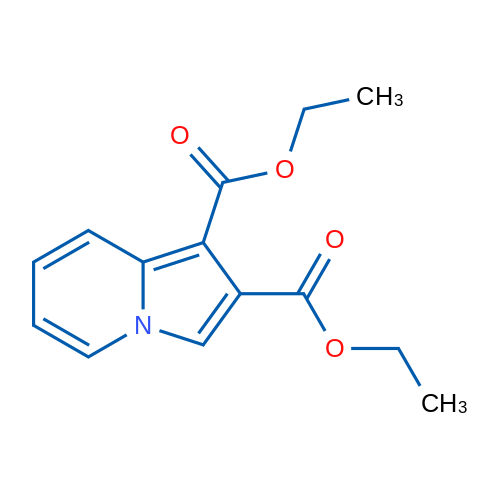 Diethyl indolizine-1,2-dicarboxylate 1g