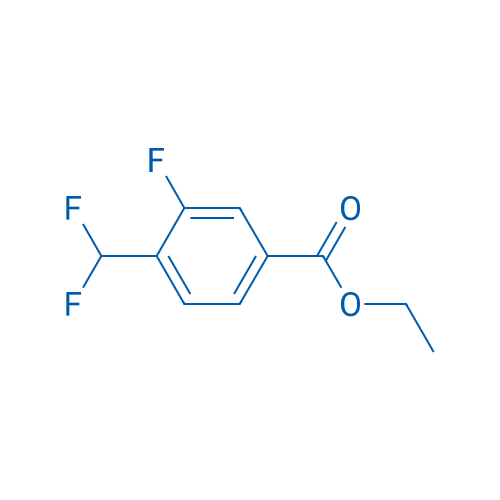 Ethyl 4-(difluoromethyl)-3-fluorobenzoate 50mg
