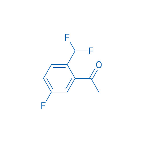 1-(2-(Difluoromethyl)-5-fluorophenyl)ethan-1-one 5g