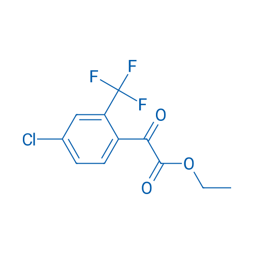 Ethyl 2-(4-chloro-2-(trifluoromethyl)phenyl)-2-oxoacetate 1g