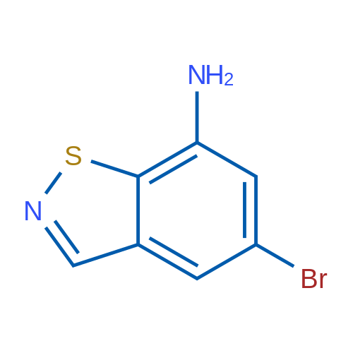 5-Bromobenzo[d]isothiazol-7-amine 1g