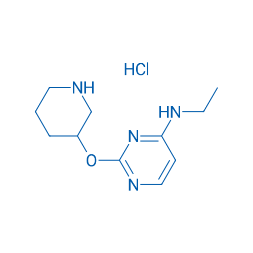 N-Ethyl-2-(piperidin-3-yloxy)pyrimidin-4-amine hydrochloride 250mg