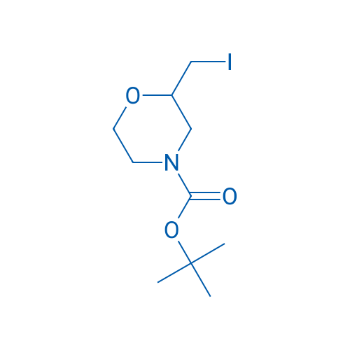 tert-Butyl 2-(iodomethyl)morpholine-4-carboxylate 100mg