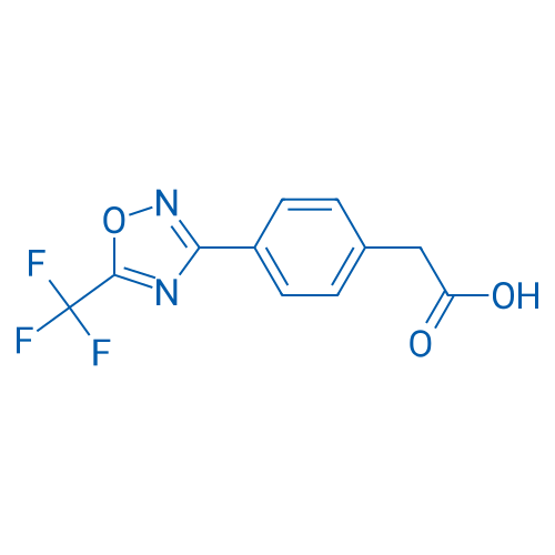 2-(4-(5-(Trifluoromethyl)-1,2,4-oxadiazol-3-yl)phenyl)acetic acid 5g