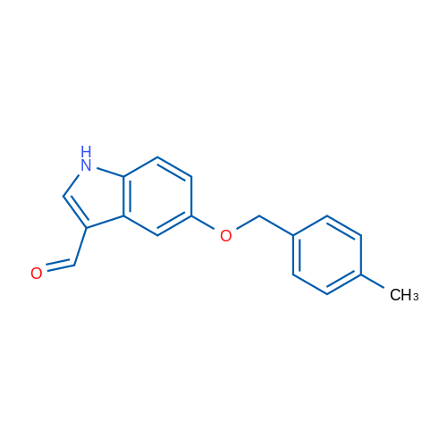 5-((4-Methylbenzyl)oxy)-1H-indole-3-carbaldehyde 1g