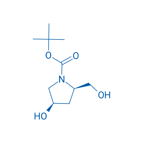 (2R,4R)-tert-Butyl 4-hydroxy-2-(hydroxymethyl)pyrrolidine-1-carboxylate 100mg