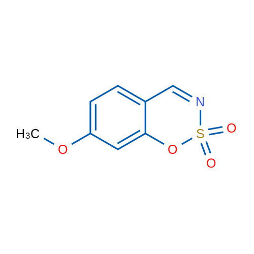1,2,3-Benzoxathiazine, 7-methoxy-, 2,2-dioxide 1g