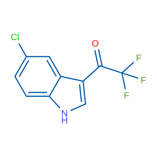 1-(5-Chloro-1H-indol-3-yl)-2,2,2-trifluoroethan-1-one 5g
