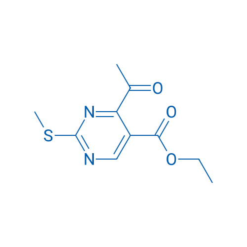 Ethyl 4-acetyl-2-(methylthio)pyrimidine-5-carboxylate 5g