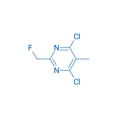 4,6-Dichloro-2-(fluoromethyl)-5-methylpyrimidine 100mg