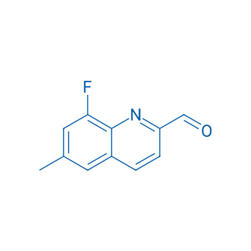8-Fluoro-6-methylquinoline-2-carbaldehyde 250mg