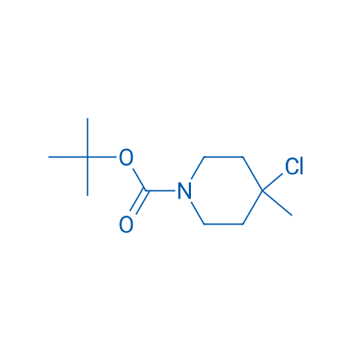 tert-Butyl 4-chloro-4-methylpiperidine-1-carboxylate 250mg