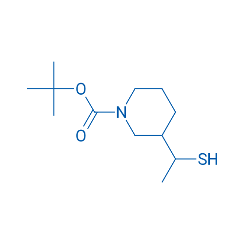 tert-Butyl 3-(1-mercaptoethyl)piperidine-1-carboxylate 1g