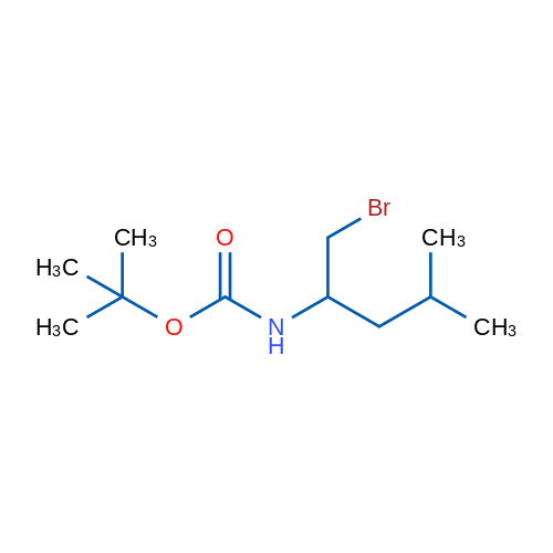tert-Butyl (1-bromo-4-methylpentan-2-yl)carbamate 1g