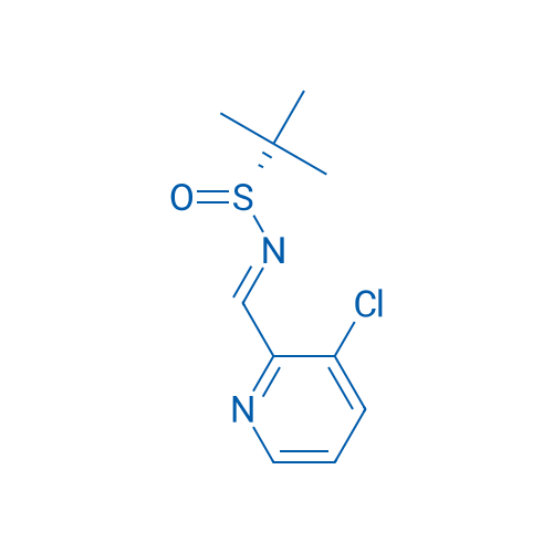 (R,E)-N-((3-CHLOROPYRIDIN-2-YL)METHYLENE)-2-METHYLPROPANE-2-SULFINAMIDE 250mg