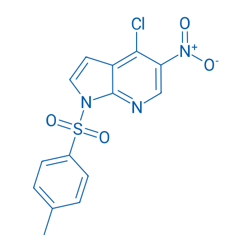 4-Chloro-5-nitro-1-tosyl-1H-pyrrolo[2,3-b]pyridine 1g