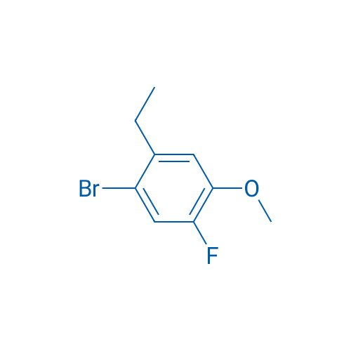 1-Bromo-2-ethyl-5-fluoro-4-methoxybenzene 250mg