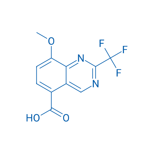 5-quinazolinecarboxylic acid, 8-methoxy-2-(trifluoromethyl)- 100mg