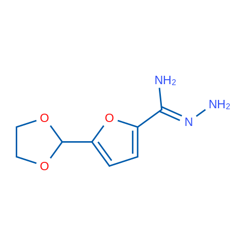 N'-Amino-5-(1,3-dioxolan-2-yl)furan-2-carboximidamide 1g