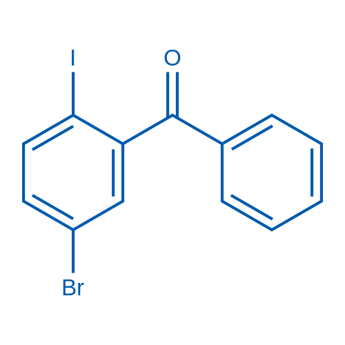 (5-Bromo-2-iodophenyl)(phenyl)methanone 250mg