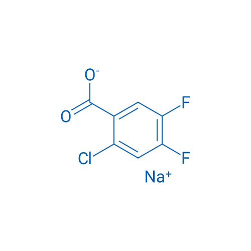 Sodium 2-chloro-4,5-difluorobenzoate 5g