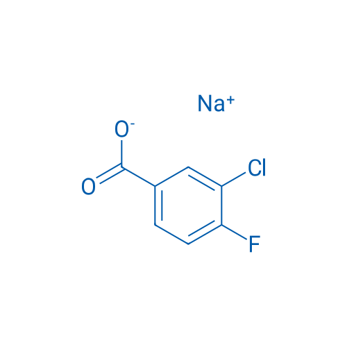 Sodium 3-chloro-4-fluorobenzoate 25g