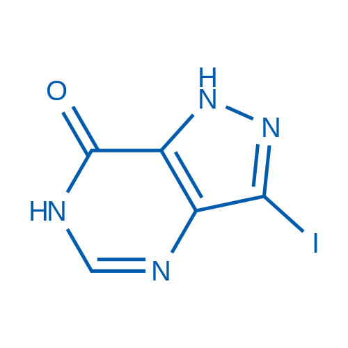 3-Iodo-1H-pyrazolo[4,3-d]pyrimidin-7(6H)-one 250mg