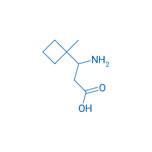 3-Amino-3-(1-methylcyclobutyl)propanoic acid 1g