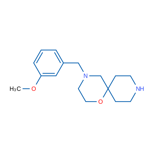 4-(3-Methoxybenzyl)-1-oxa-4,9-diazaspiro[5.5]undecane 1g