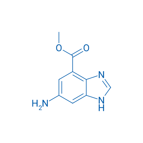 Methyl 6-amino-1H-benzo[d]imidazole-4-carboxylate 250mg