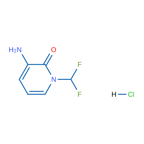 3-Amino-1-(difluoromethyl)pyridin-2(1H)-one hydrochloride 100mg