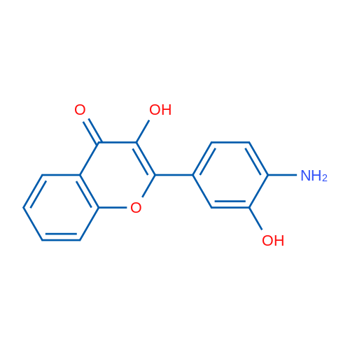 2-(4-Amino-3-hydroxyphenyl)-3-hydroxy-4H-chromen-4-one 250mg