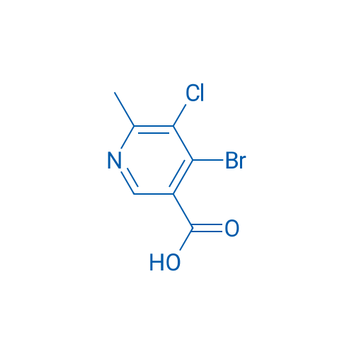 4-Bromo-5-chloro-6-methylpyridine-3-carboxylic acid 250mg