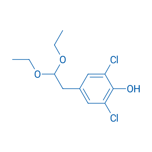 2,6-Dichloro-4-(2,2-diethoxyethyl)phenol 1g