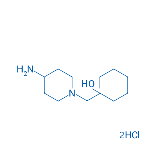 1-[(4-Aminopiperidin-1-yl)methyl]cyclohexan-1-ol dihydrochloride 50mg