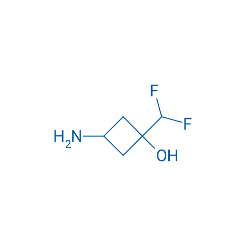 3-amino-1-(difluoromethyl)cyclobutan-1-ol 100mg