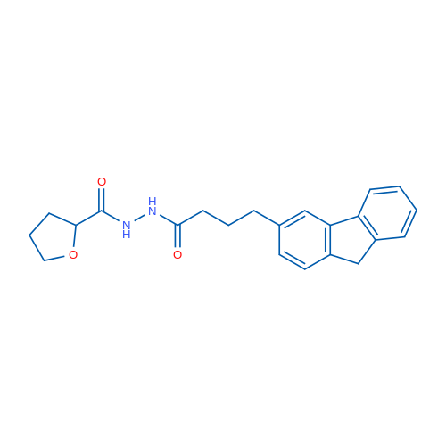 N'-[4-(9H-Fluoren-3-yl)butanoyl]oxolane-2-carbohydrazide 1g