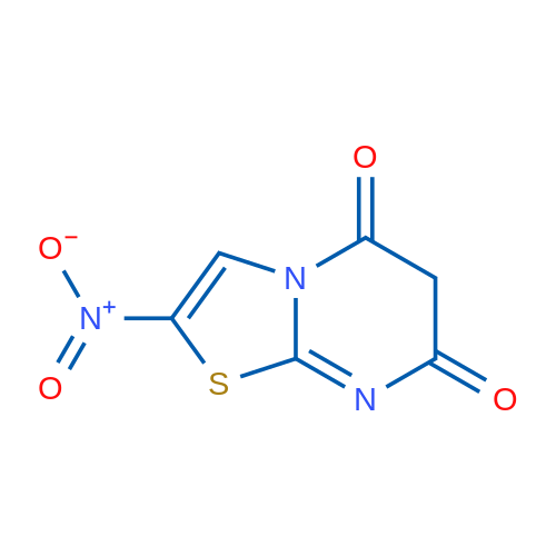 2-Nitro-5H-thiazolo[3,2-a]pyrimidine-5,7(6H)-dione 1g