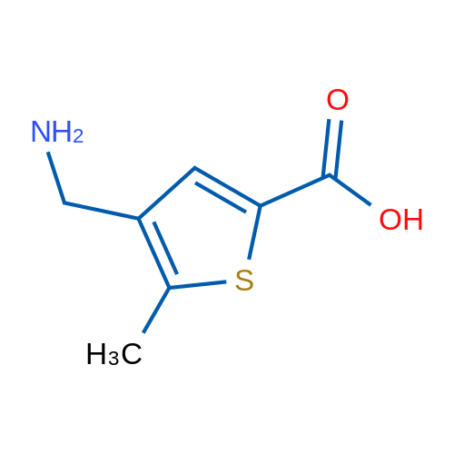 4-(Aminomethyl)-5-methylthiophene-2-carboxylic acid 1g