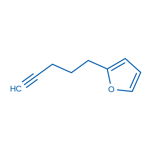 2-(Pent-4-yn-1-yl)furan 250mg