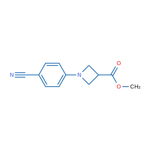 Methyl 1-(4-cyanophenyl)azetidine-3-carboxylate 1g