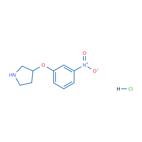 3-(3-Nitrophenoxy)pyrrolidine hydrochloride 5g