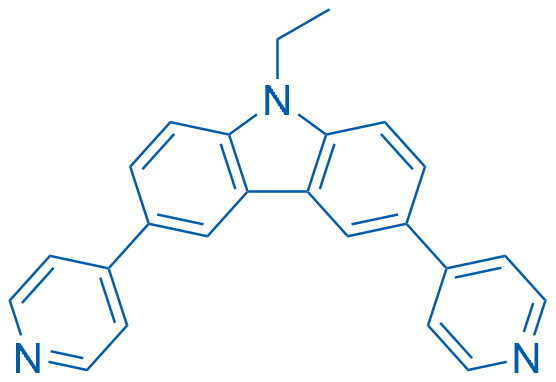 9-Ethyl-3,6-di(pyridin-4-yl)-9H-carbazole 100mg