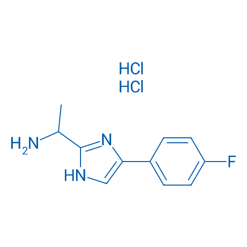 [1-[4-(4-Fluorophenyl)-1h-imidazol-2-yl]ethyl]amine dihydrochloride 5g